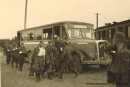 Wehrmacht Fahrzeug Bus Omnibus Verwundete